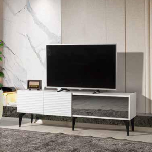 Alpina Şömineli Tv Ünitesi Tek Alt