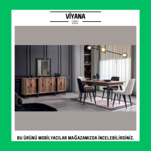 Viyana Yemek Odası Takımı (Teşhir Ürünüdür)