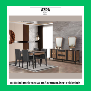 Azra Yemek Odası Takımı (Teşhir Ürünüdür)