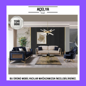 Açelya Koltuk Takımı (Teşhir Outlet Ürünüdür)