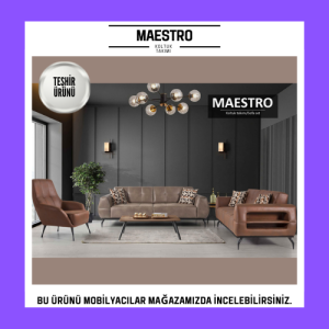 Maestro Koltuk Takımı (Teşhir Ürünüdür)